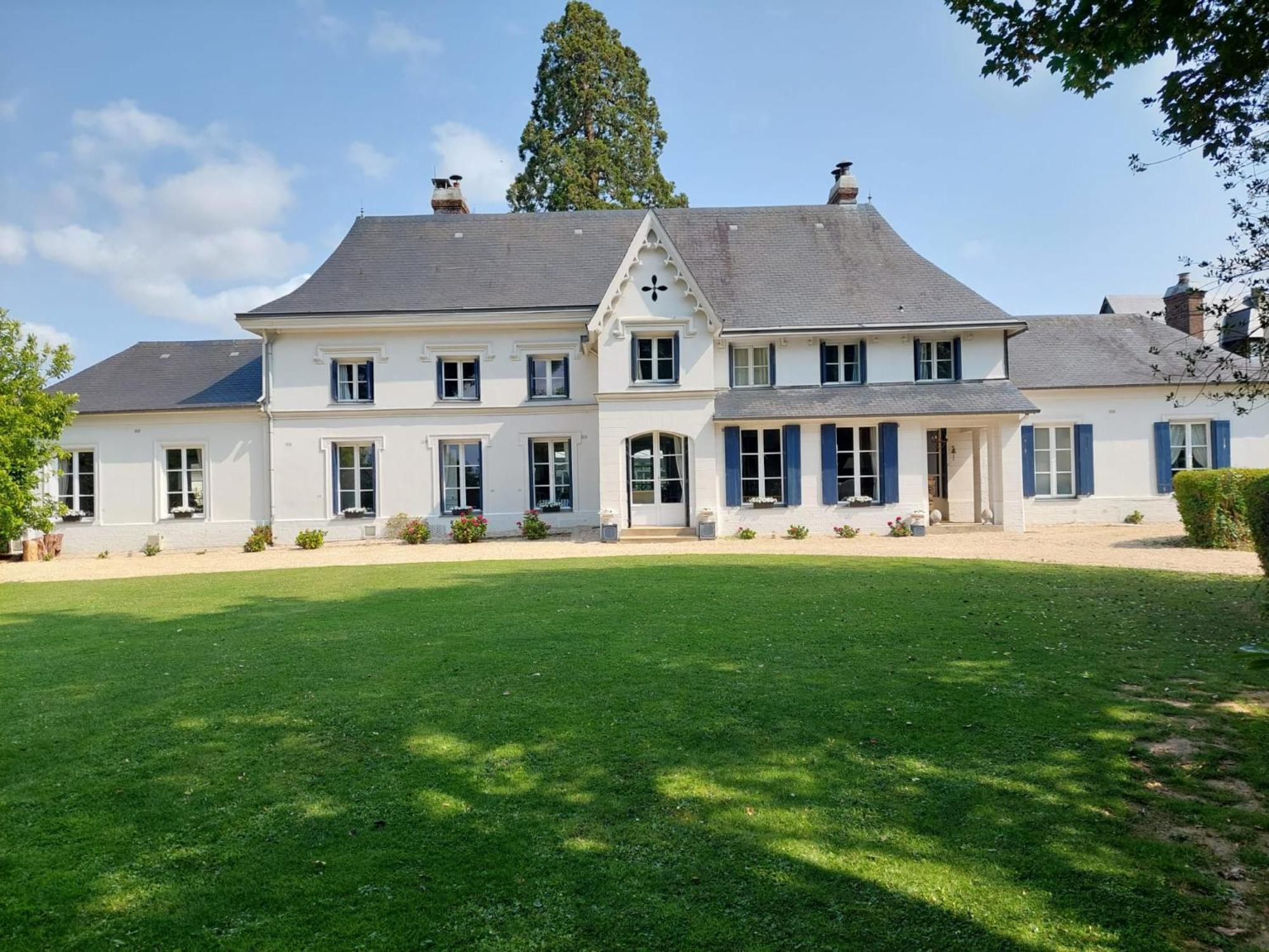 Manoir De L'As De Trefle Bed & Breakfast Isneauville Екстериор снимка